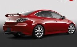 5 899 р. Спойлер EX-Style  Mazda 6  GH (2007-2010) дорестайлинг лифтбэк (Неокрашенный)  с доставкой в г. Йошкар-Ола. Увеличить фотографию 2