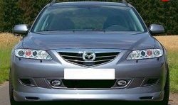 9 499 р. Накладка переднего бампера ATH Mazda 6 GG, GY универсал дорестайлинг (2002-2005)  с доставкой в г. Йошкар-Ола. Увеличить фотографию 2