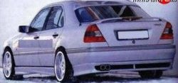 4 049 р. Накладка заднего бампера Rieger Mercedes-Benz C-Class W202 дорестайлинг седан (1993-1997)  с доставкой в г. Йошкар-Ола. Увеличить фотографию 6