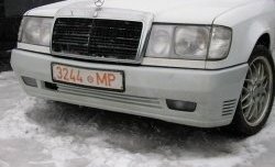 7 239 р. Передний бампер Classic на Mercedes-Benz E-Class W124 седан дорестайлинг (1984-1993)  с доставкой в г. Йошкар-Ола. Увеличить фотографию 2