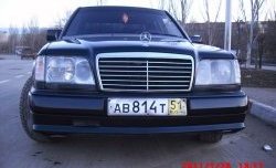 4 499 р. Накладка переднего бампера Elegance Mercedes-Benz E-Class W124 седан дорестайлинг (1984-1993)  с доставкой в г. Йошкар-Ола. Увеличить фотографию 2