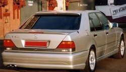 6 199 р. Козырёк LORINSER на заднее лобовое стекло автомобиля Mercedes-Benz S class W140 Седан (1991-1998) (Неокрашенный)  с доставкой в г. Йошкар-Ола. Увеличить фотографию 4