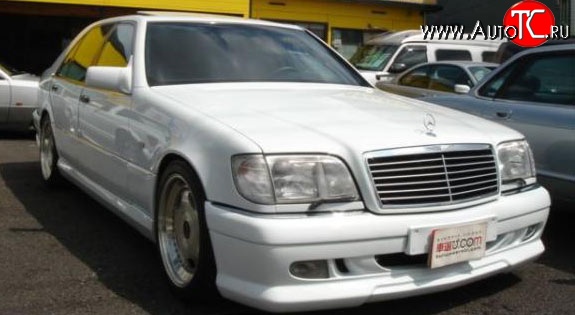 14 149 р. Передний бампер WALD Mercedes-Benz S class W140 Седан (1991-1998) (Неокрашенный)  с доставкой в г. Йошкар-Ола