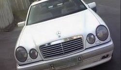 Накладка переднего бампера LORINZER Style Mercedes-Benz E-Class W210 дорестайлинг универсал (1996-1999)