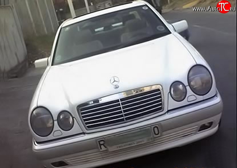 6 549 р. Накладка переднего бампера LORINZER Style Mercedes-Benz E-Class W210 дорестайлинг универсал (1996-1999) (Неокрашенная)  с доставкой в г. Йошкар-Ола