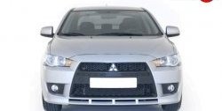 22 899 р. Передний бампер Standart Plus Mitsubishi Lancer 10 хэтчбэк дорестайлинг (2007-2010) (Неокрашенный)  с доставкой в г. Йошкар-Ола. Увеличить фотографию 2