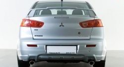 Накладка заднего бампера Elegance Mitsubishi Lancer CY седан дорестайлинг (2007-2010)