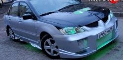 6 699 р. Передний бампер OS Mitsubishi Lancer 9 CS седан 1-ый рестайлинг (2003-2005)  с доставкой в г. Йошкар-Ола. Увеличить фотографию 2