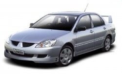 5 999 р. Пороги накладки EGR Mitsubishi Lancer 9 1-ый рестайлинг седан (2003-2005) (Неокрашенные)  с доставкой в г. Йошкар-Ола. Увеличить фотографию 3