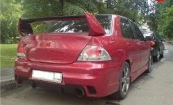 21 999 р. Крышка багажника Evo Mitsubishi Lancer 9 2-ой рестайлинг седан (2005-2009) (Неокрашенная)  с доставкой в г. Йошкар-Ола. Увеличить фотографию 3