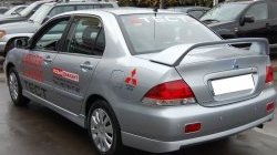 6 199 р. Пороги накладки GT Dynamics Mitsubishi Lancer 9 1-ый рестайлинг седан (2003-2005) (Неокрашенные)  с доставкой в г. Йошкар-Ола. Увеличить фотографию 2