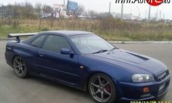 17 249 р. Пластиковый капот GTR Nissan Skyline R34 (1999-2002) (Неокрашенный)  с доставкой в г. Йошкар-Ола. Увеличить фотографию 3