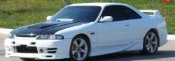 10 949 р. Передние крылья Drift style Nissan Skyline R33 (1993-1998) (Неокрашенные)  с доставкой в г. Йошкар-Ола. Увеличить фотографию 3