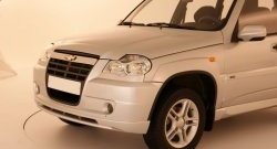 1 999 р. Пороги накладки Памир Chevrolet Niva 2123 дорестайлинг (2002-2008) (Неокрашенные)  с доставкой в г. Йошкар-Ола. Увеличить фотографию 2