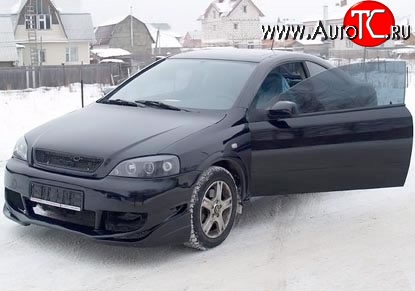 10 099 р. Передний бампер NTC Opel Astra G седан (1998-2005) (Неокрашенный)  с доставкой в г. Йошкар-Ола