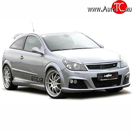 2 499 р. Решётка радиатора Lumma 2 Opel Astra H GTC хэтчбек 3 дв. дорестайлинг (2004-2006) (Неокрашенная)  с доставкой в г. Йошкар-Ола