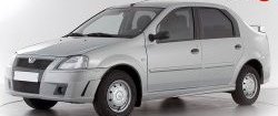 4 249 р. Передний бампер Классик 2 Renault Logan 1 дорестайлинг (2004-2010) (Неокрашенный)  с доставкой в г. Йошкар-Ола. Увеличить фотографию 2