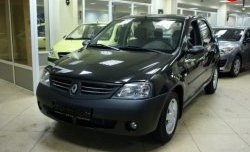 3 399 р. Передний бампер SAT Renault Logan 1 дорестайлинг (2004-2010) (Неокрашенный)  с доставкой в г. Йошкар-Ола. Увеличить фотографию 3