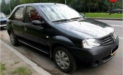 3 399 р. Передний бампер SAT Renault Logan 1 дорестайлинг (2004-2010) (Неокрашенный)  с доставкой в г. Йошкар-Ола. Увеличить фотографию 4