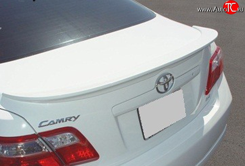 3 689 р. Спойлер Sport  Toyota Camry  XV40 (2009-2011) рестайлинг (Неокрашенный)  с доставкой в г. Йошкар-Ола