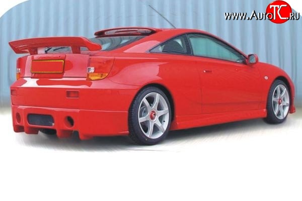 4 399 р. Накладка заднего бампера CarZone MK2 Toyota Celica T230 (1999-2006)  с доставкой в г. Йошкар-Ола