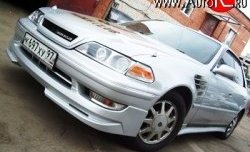 3 649 р. Накладка Concept на передний бампер Toyota Mark 2 X100 седан (1996-2000) (Неокрашенная)  с доставкой в г. Йошкар-Ола. Увеличить фотографию 3