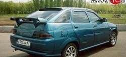 Нижний спойлер Кураж Chevrolet Aveo T200 хэтчбек 5 дв (2002-2008)