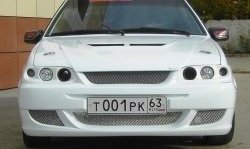 4 149 р. Передний бампер Evo Лада 2115 (1997-2012) (Неокрашенный)  с доставкой в г. Йошкар-Ола. Увеличить фотографию 3