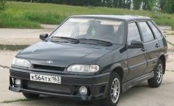 3 699 р. Пороги накладки DM Лада 21099 (1990-2004) (Неокрашенные)  с доставкой в г. Йошкар-Ола. Увеличить фотографию 3