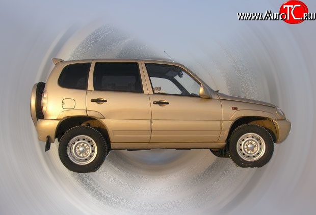 699 р. Арки крыльев Кураж Chevrolet Niva 2123 дорестайлинг (2002-2008) (Неокрашенные)  с доставкой в г. Йошкар-Ола