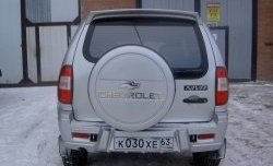 2 299 р. Чехол запасного колеса Chevrolet  Chevrolet Niva  2123 (2002-2020), Лада 2123 (Нива Шевроле) (2002-2021), Лада Нива Трэвел (2021-2024) (Неокрашенный)  с доставкой в г. Йошкар-Ола. Увеличить фотографию 3