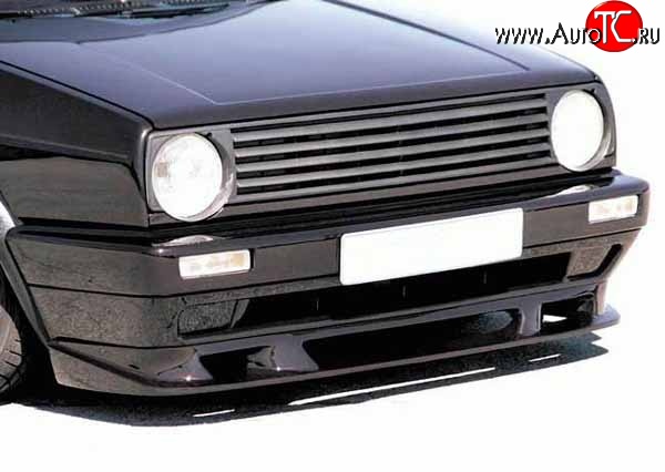 5 699 р. Накладка переднего бампера OldWise V1 Volkswagen Golf 2 (1983-1992)  с доставкой в г. Йошкар-Ола