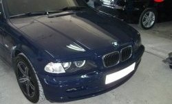 1 149 р. Реснички CarZone BMW 3 серия E46 седан дорестайлинг (1998-2001) (Неокрашенные)  с доставкой в г. Йошкар-Ола. Увеличить фотографию 6