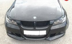 5 999 р. Накладка переднего бампера AC Shnitzer  BMW 3 серия  E90 (2004-2008) седан дорестайлинг (Неокрашенная)  с доставкой в г. Йошкар-Ола. Увеличить фотографию 3