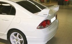 10 699 р. Антикрыло Mugen Honda Civic FD седан дорестайлинг (2005-2008) (Неокрашенный)  с доставкой в г. Йошкар-Ола. Увеличить фотографию 5