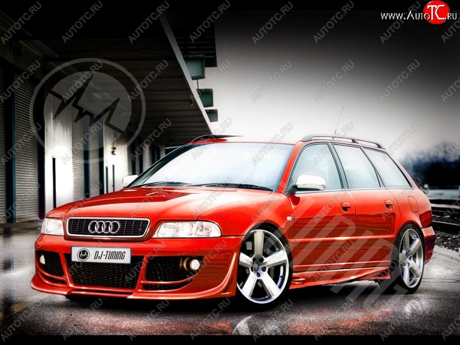 7 239 р. Передний бампер ST Audi A4 B5 8D2 седан 2-ой рестайлинг (1999-2001)  с доставкой в г. Йошкар-Ола