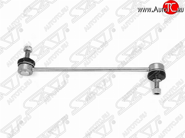499 р. Стойка (тяга) переднего стабилизатора SAT  Audi A1  8X1 хэтчбэк 3 дв. (2010-2014), Seat Ibiza  6L хэтчбэк 3 дв. (2002-2006), Skoda Fabia ( Mk1,  Mk2) (2004-2014), Skoda Rapid ( NH3,  NH1) (2012-2017), Skoda Roomster  5J (2006-2015), Volkswagen Polo ( 9N1,  5) (2001-2020)  с доставкой в г. Йошкар-Ола
