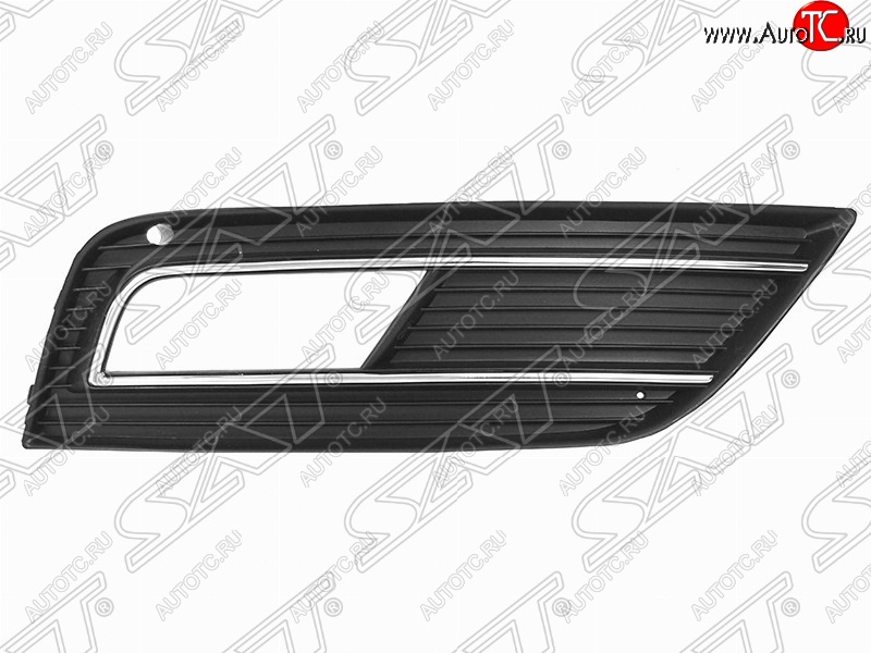 939 р. Правая рамка противотуманной фары SAT  Audi A4  B8 (2011-2015) рестайлинг, седан, рестайлинг, универсал (Неокрашенная)  с доставкой в г. Йошкар-Ола