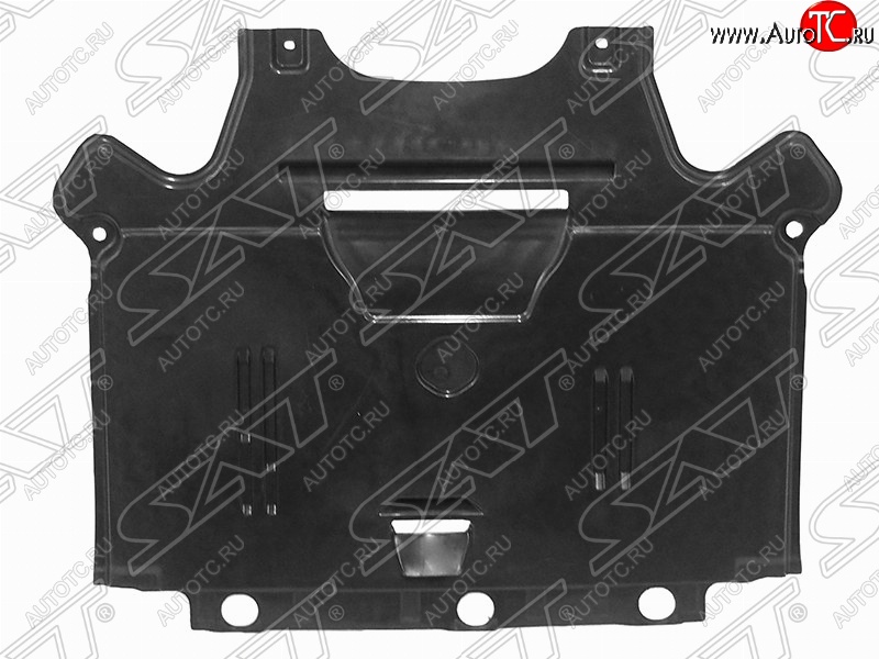 3 399 р. Защита двигателя SAT (задняя часть)  Audi A4  B8 (2007-2011) дорестайлинг, седан, дорестайлинг, универсал (Задняя часть)  с доставкой в г. Йошкар-Ола