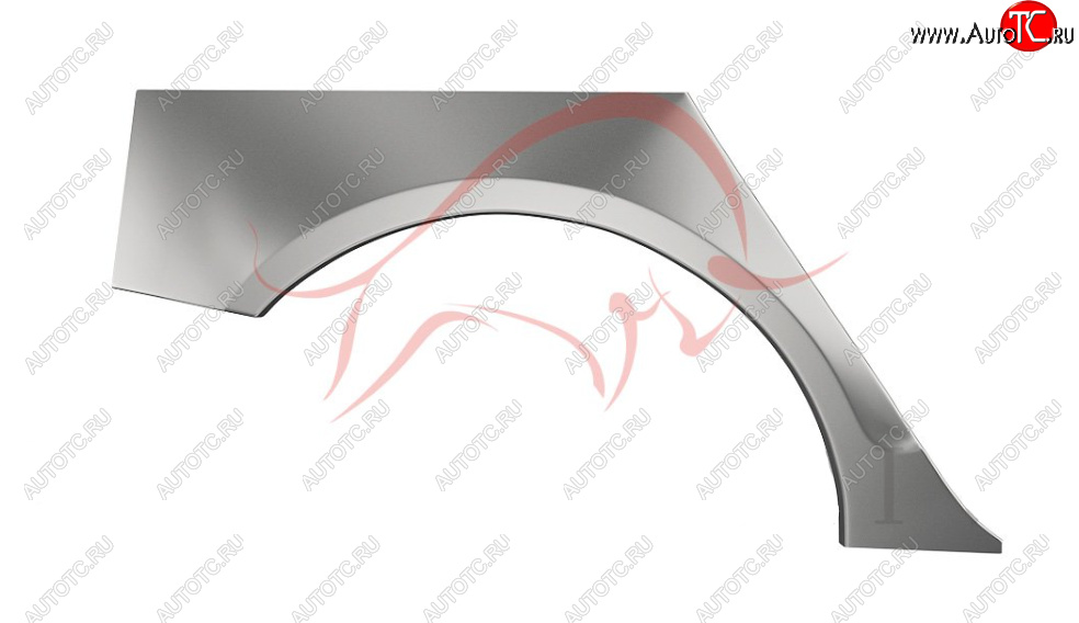 2 189 р. Правая задняя ремонтная арка (внешняя) Wisentbull Audi A4 B8 дорестайлинг, универсал (2007-2011)  с доставкой в г. Йошкар-Ола