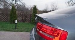 3 999 р. Лип спойлер CT Audi A5 8T дорестайлинг, лифтбэк (2007-2011) (Неокрашенный)  с доставкой в г. Йошкар-Ола. Увеличить фотографию 8