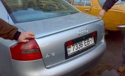 2 399 р. Лип-спойлер Борман Audi A6 C5 дорестайлинг, седан (1997-2001)  с доставкой в г. Йошкар-Ола. Увеличить фотографию 2