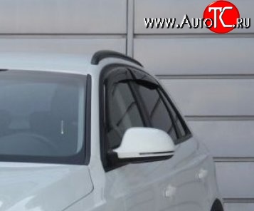 999 р. Комплект дефлекторов окон (ветровиков) 4 шт. Russtal Audi Q3 8U дорестайлинг (2011-2015)  с доставкой в г. Йошкар-Ола