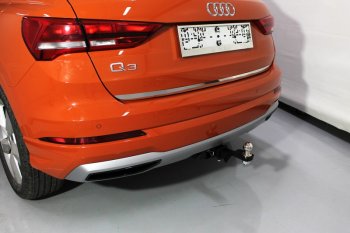 16 349 р. Фаркоп (тягово-сцепное устройство) TCC Audi Q5 FY дорестайлинг (2017-2020) (Оцинкованный, шар E - оцинкованный)  с доставкой в г. Йошкар-Ола. Увеличить фотографию 2