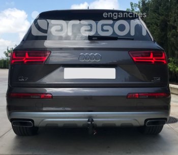 22 699 р. Фаркоп Aragon Audi Q8 4MN (2018-2022) (тип шара: V)  с доставкой в г. Йошкар-Ола. Увеличить фотографию 5