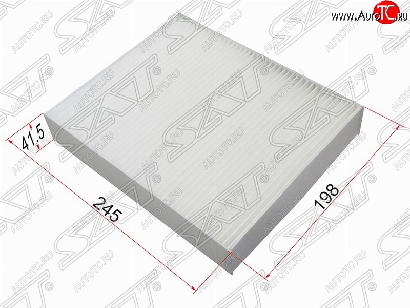 299 р. Фильтр салонный SAT (245х198х41.5 mm)  BMW 1 серия ( F21,  F20) - 4 серия  F32  с доставкой в г. Йошкар-Ола