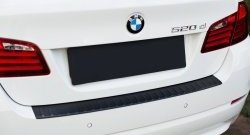 1 299 р. Накладка на задний бампер RA  BMW 5 серия  F10 (2009-2013) седан дорестайлинг (Поверхность шагрень)  с доставкой в г. Йошкар-Ола. Увеличить фотографию 2