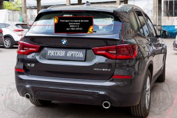 569 р. Накладки задних фонарей RA BMW X3 G01 дорестайлинг (2017-2021) (Неокрашенные)  с доставкой в г. Йошкар-Ола. Увеличить фотографию 5