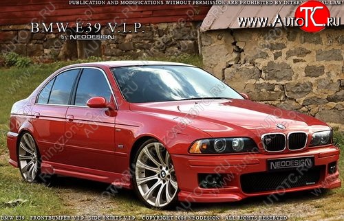 7 299 р. Передний бампер Neodesign BMW 5 серия E39 седан рестайлинг (2000-2003)  с доставкой в г. Йошкар-Ола