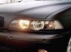 699 р. Реснички на фары Drive (нижние)  BMW 5 серия  E39 (1995-2003) седан дорестайлинг, седан рестайлинг (Неокрашенные)  с доставкой в г. Йошкар-Ола. Увеличить фотографию 2